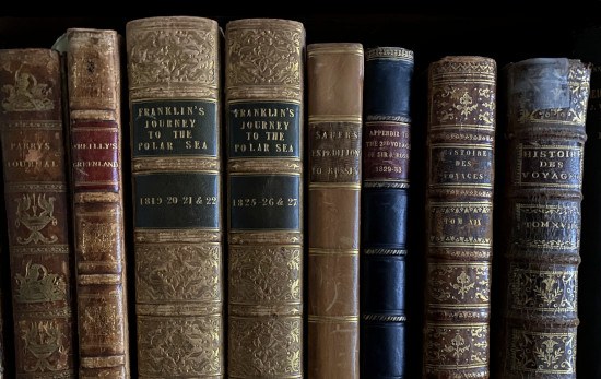 Collection of old historic books